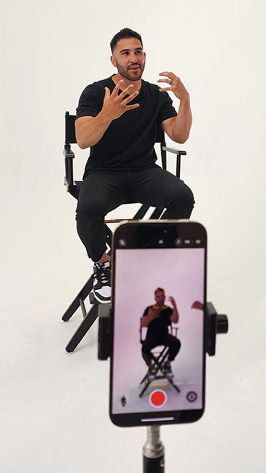 born again men sam behind the scenes MIU